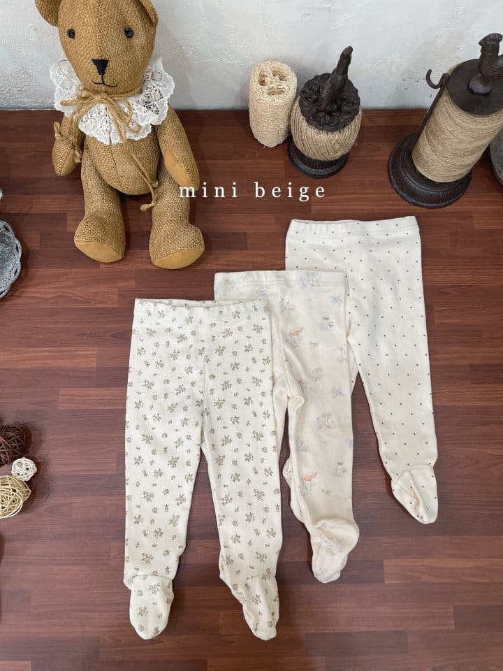 The Beige - Korean Baby Fashion - #babyboutique - Foot Leggings - 2