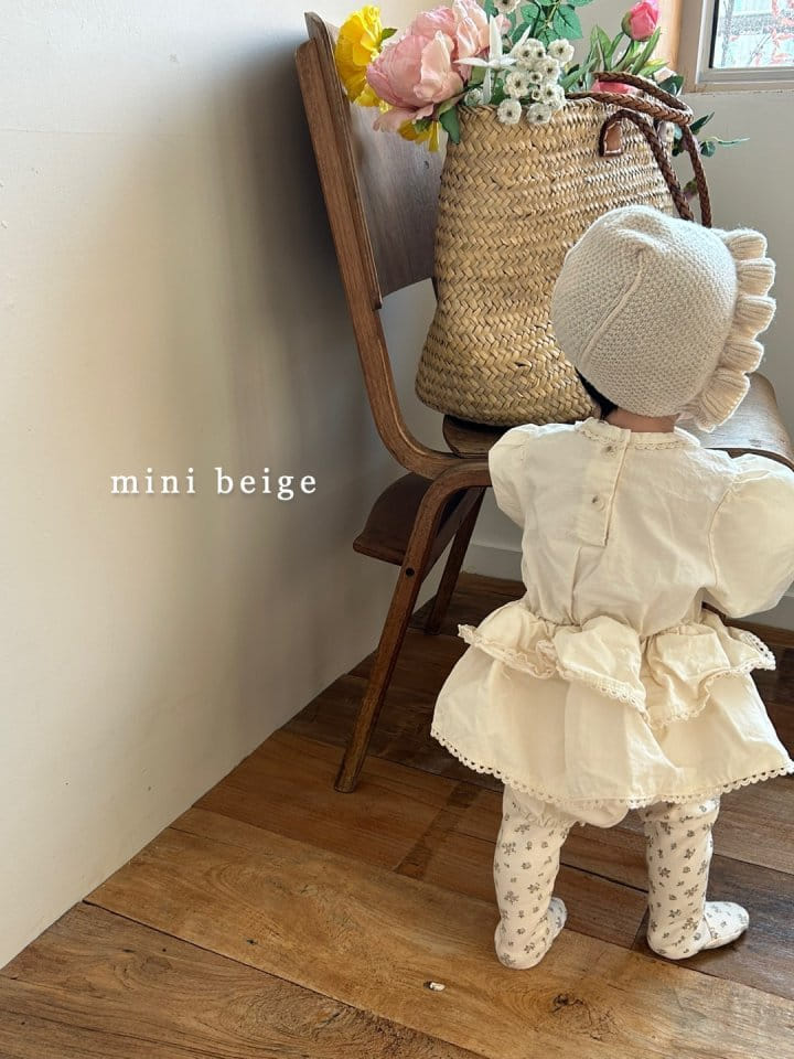 The Beige - Korean Baby Fashion - #babylifestyle - Foot Leggings - 8