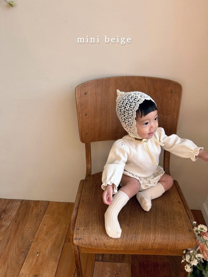 The Beige - Korean Baby Fashion - #babylifestyle - Frill Bloomer - 3
