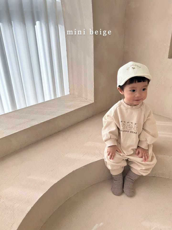 The Beige - Korean Baby Fashion - #babyoutfit - Jelly Bear Bodysuit - 8