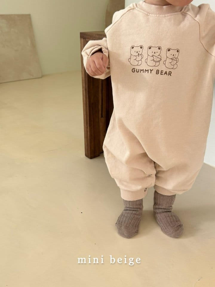 The Beige - Korean Baby Fashion - #babywear - Jelly Bear Bodysuit - 10