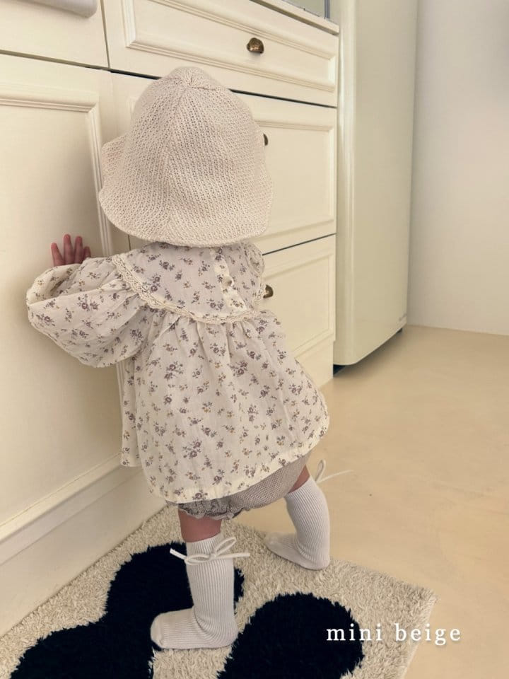 The Beige - Korean Baby Fashion - #smilingbaby - Lace Blouse - 5