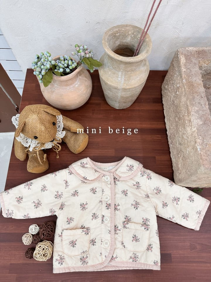 The Beige - Korean Baby Fashion - #smilingbaby - Circle Collar Jacket