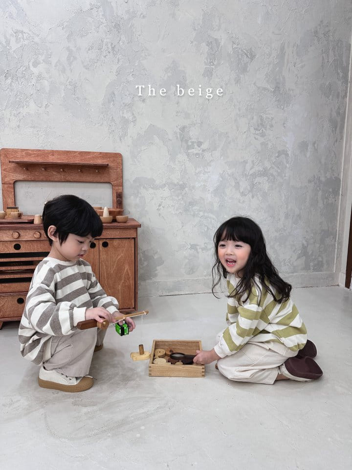 The Beige - Korean Children Fashion - #Kfashion4kids - Stripes Sweatshirt - 12