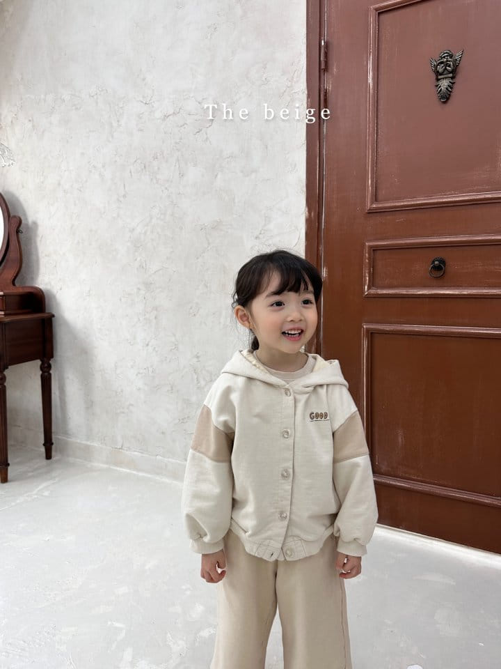 The Beige - Korean Children Fashion - #childofig - Hoody Color Cardigan - 11