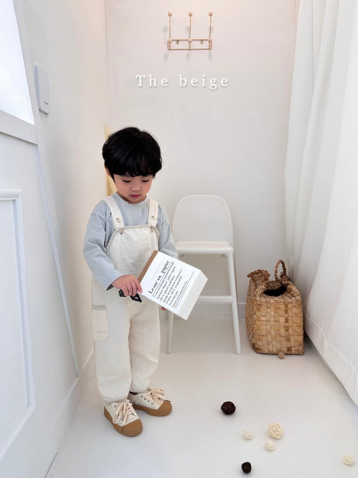 The Beige - Korean Children Fashion - #childrensboutique - Circle Dungarees Pants - 11