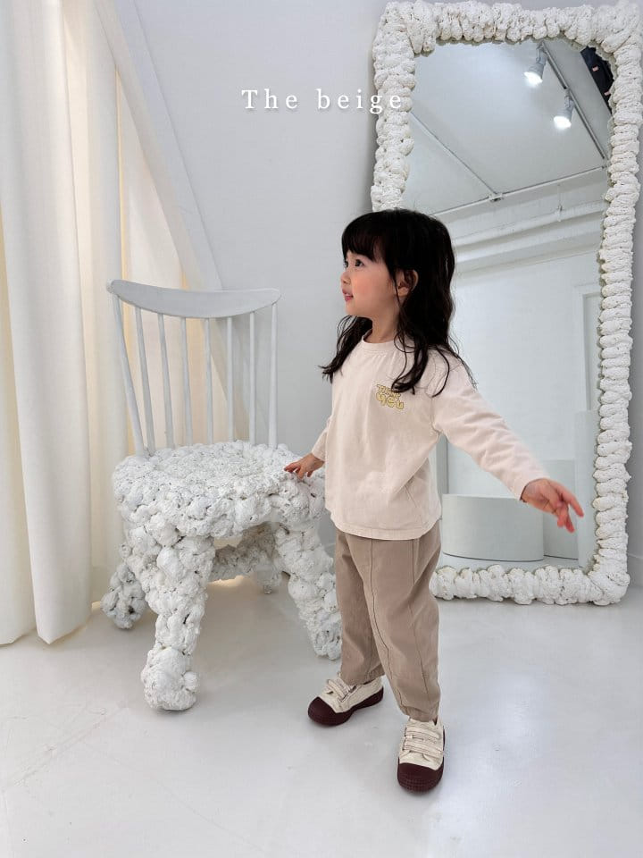 The Beige - Korean Children Fashion - #childrensboutique - Thank You Paint Tee - 7