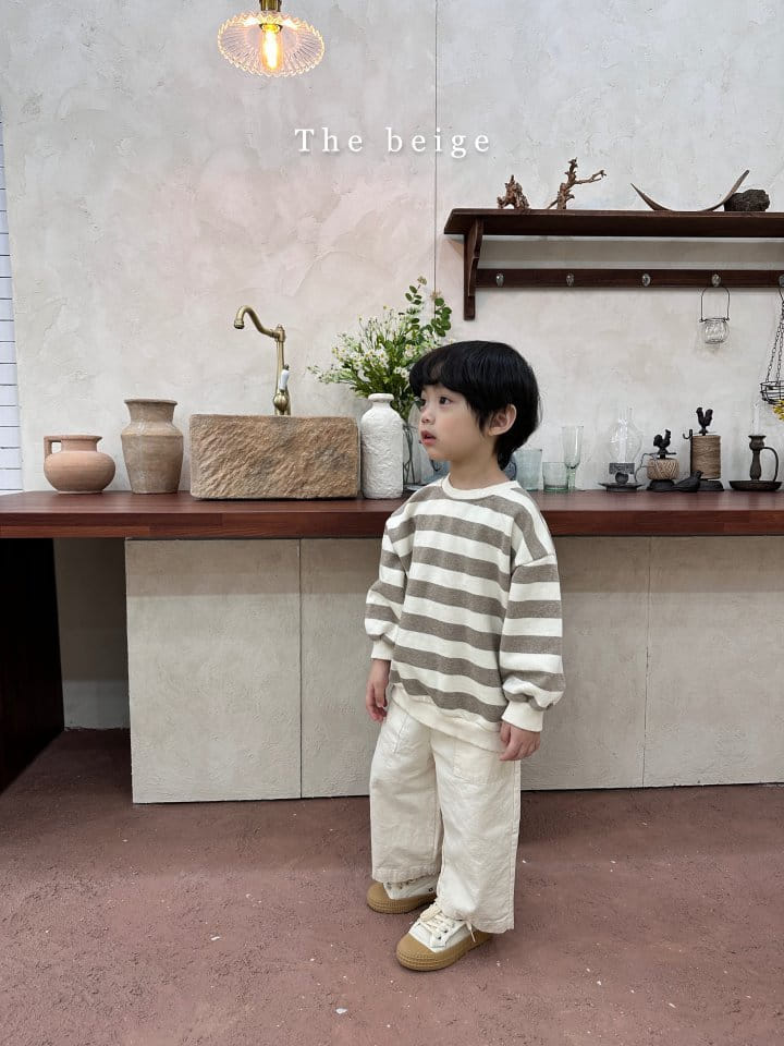 The Beige - Korean Children Fashion - #childrensboutique - Stripes Sweatshirt - 5
