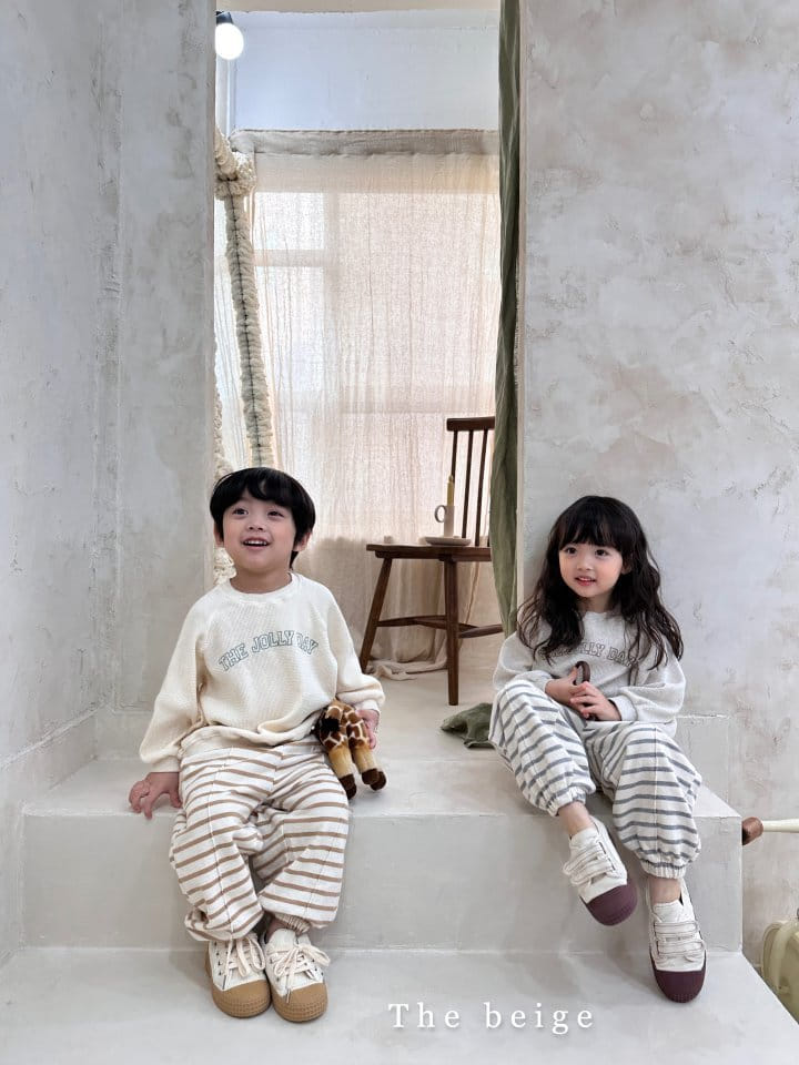 The Beige - Korean Children Fashion - #designkidswear - Stripes Pintuck Pants - 4