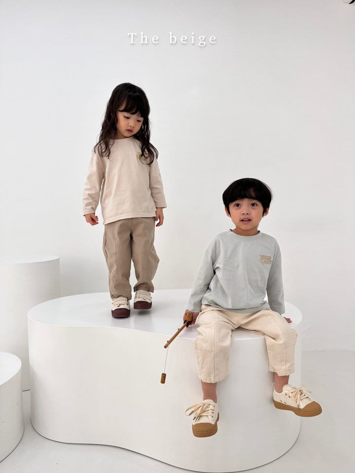 The Beige - Korean Children Fashion - #fashionkids - Thank You Paint Tee - 10