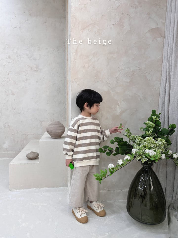 The Beige - Korean Children Fashion - #fashionkids - Stripes Sweatshirt - 8
