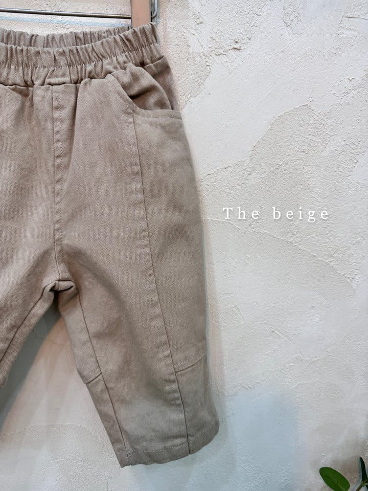The Beige - Korean Children Fashion - #kidsshorts - Span Slit Pants - 2