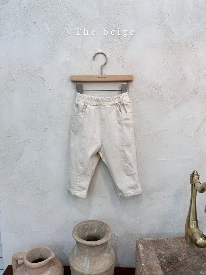 The Beige - Korean Children Fashion - #kidsstore - Span Slit Pants - 3