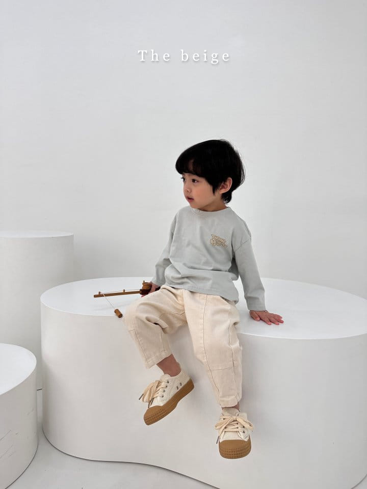 The Beige - Korean Children Fashion - #kidsstore - Thank You Paint Tee - 12