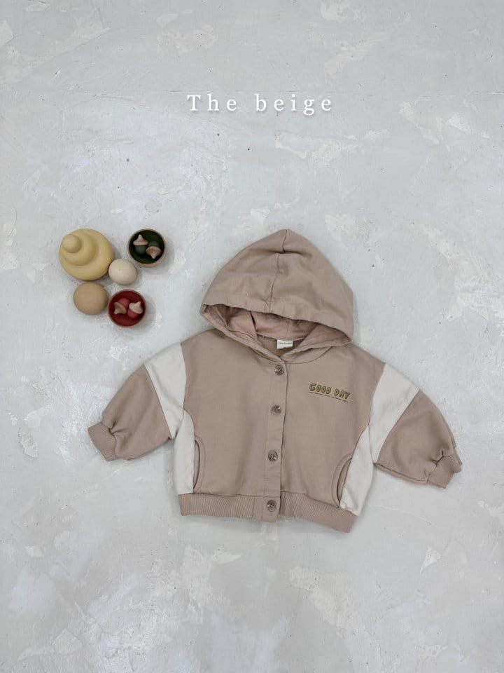 The Beige - Korean Children Fashion - #kidsstore - Hoody Color Cardigan