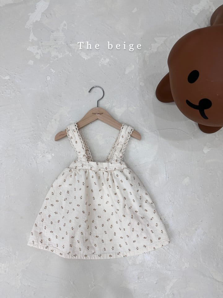 The Beige - Korean Children Fashion - #littlefashionista - Lace Dungarees Skirt - 2