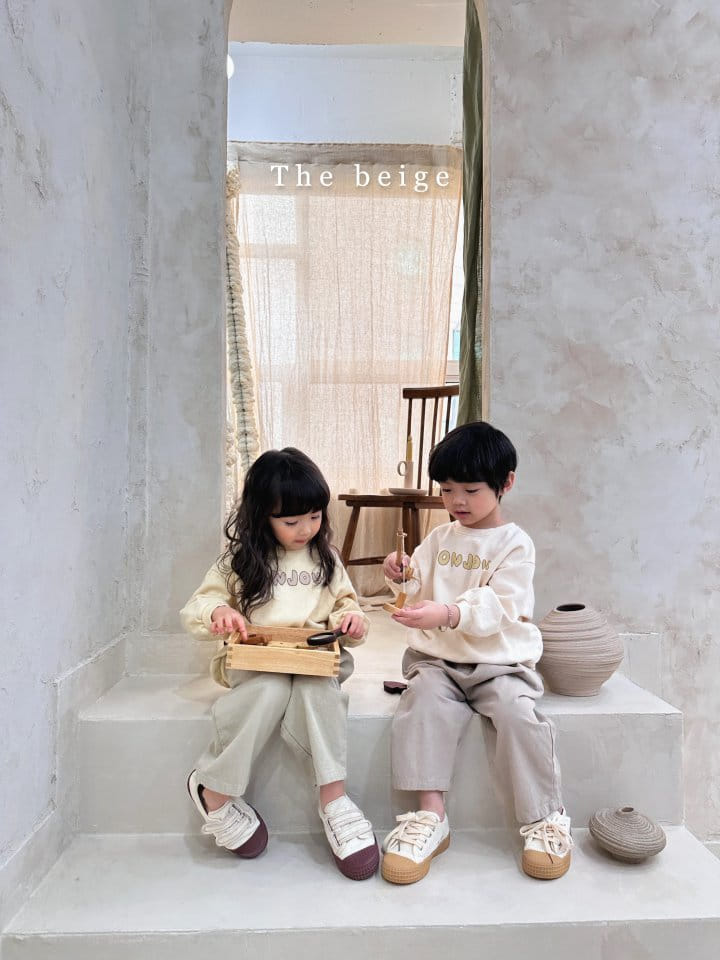 The Beige - Korean Children Fashion - #minifashionista - Button Baggy Pants - 9