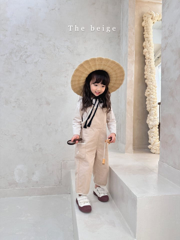 The Beige - Korean Children Fashion - #minifashionista - Circle Dungarees Pants - 7