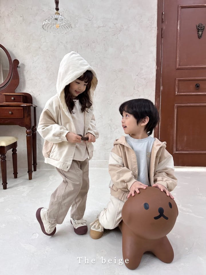 The Beige - Korean Children Fashion - #minifashionista - Hoody Color Cardigan - 6