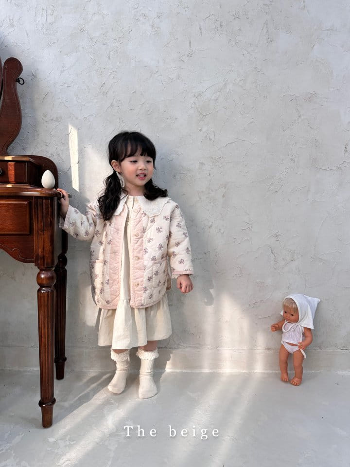 The Beige - Korean Children Fashion - #minifashionista - Quilting Jacket - 5