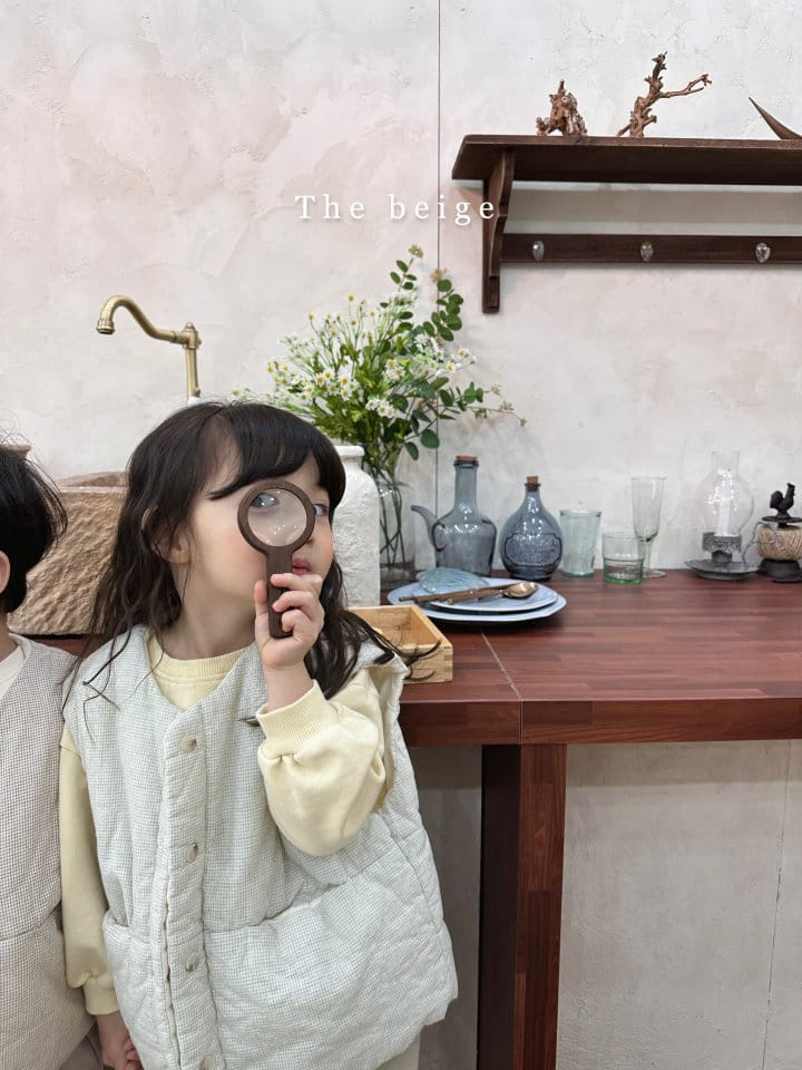 The Beige - Korean Children Fashion - #prettylittlegirls - Check Vest - 8