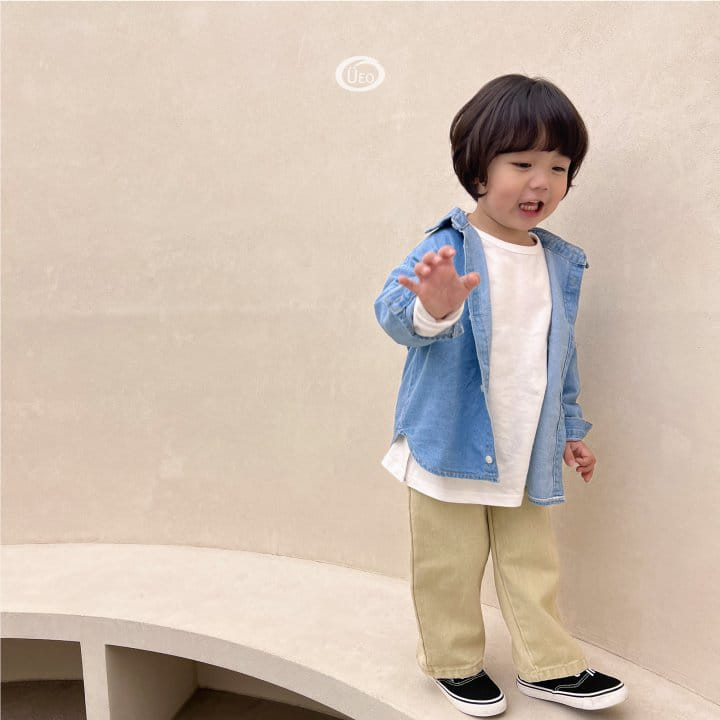 U Eo - Korean Children Fashion - #childrensboutique - Dandy Denim Shirt - 11