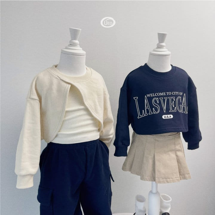 U Eo - Korean Children Fashion - #kidsshorts - Crop Sweatshirt - 7