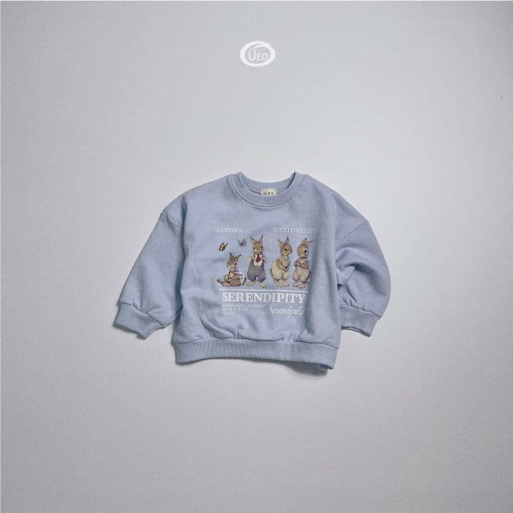 U Eo - Korean Children Fashion - #kidsshorts - Rabbit Sweatshirt - 3