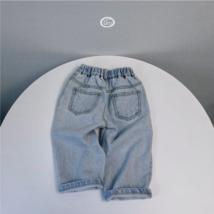 U Eo - Korean Children Fashion - #kidsstore - Vintage Jeans - 6