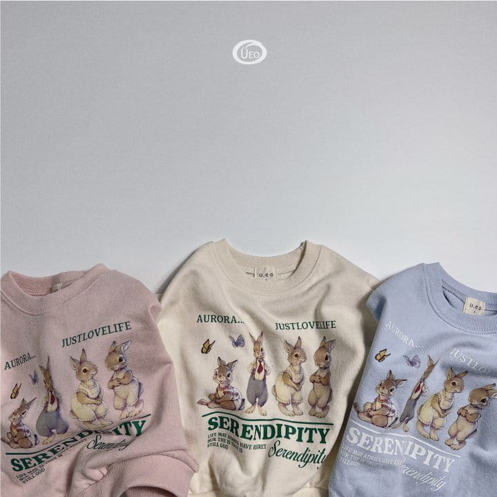 U Eo - Korean Children Fashion - #kidsshorts - Rabbit Sweatshirt - 4