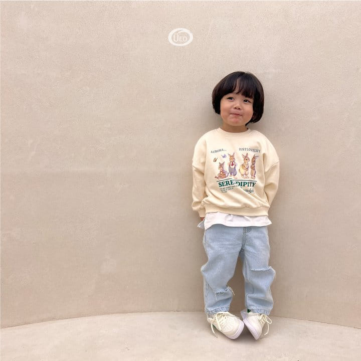 U Eo - Korean Children Fashion - #prettylittlegirls - Rabbit Sweatshirt - 10