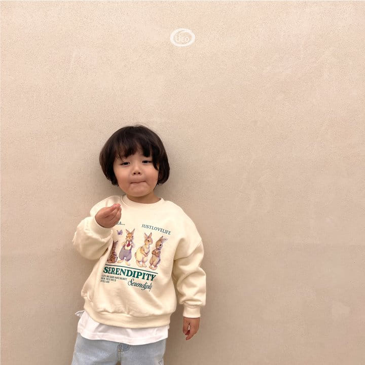U Eo - Korean Children Fashion - #todddlerfashion - Rabbit Sweatshirt - 11