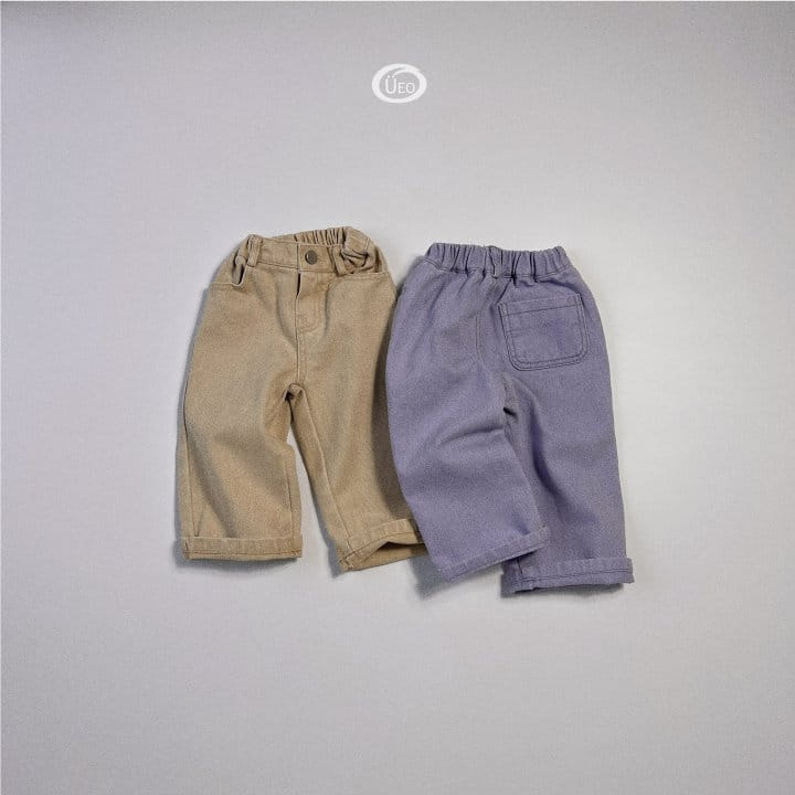 U Eo - Korean Children Fashion - #toddlerclothing - Pigment Pants - 6
