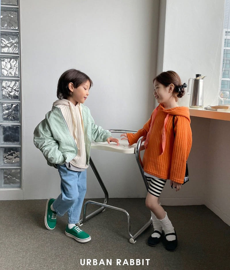 Urban Rabbit - Korean Children Fashion - #childofig - Knit Regulan Hoody - 9
