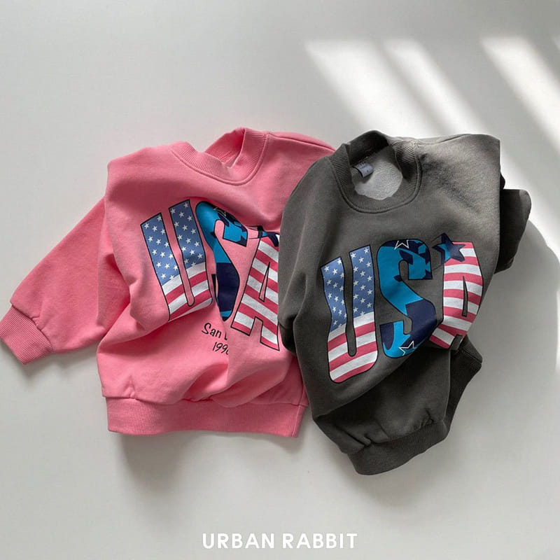 Urban Rabbit - Korean Children Fashion - #discoveringself - USA Sweatshirt - 11