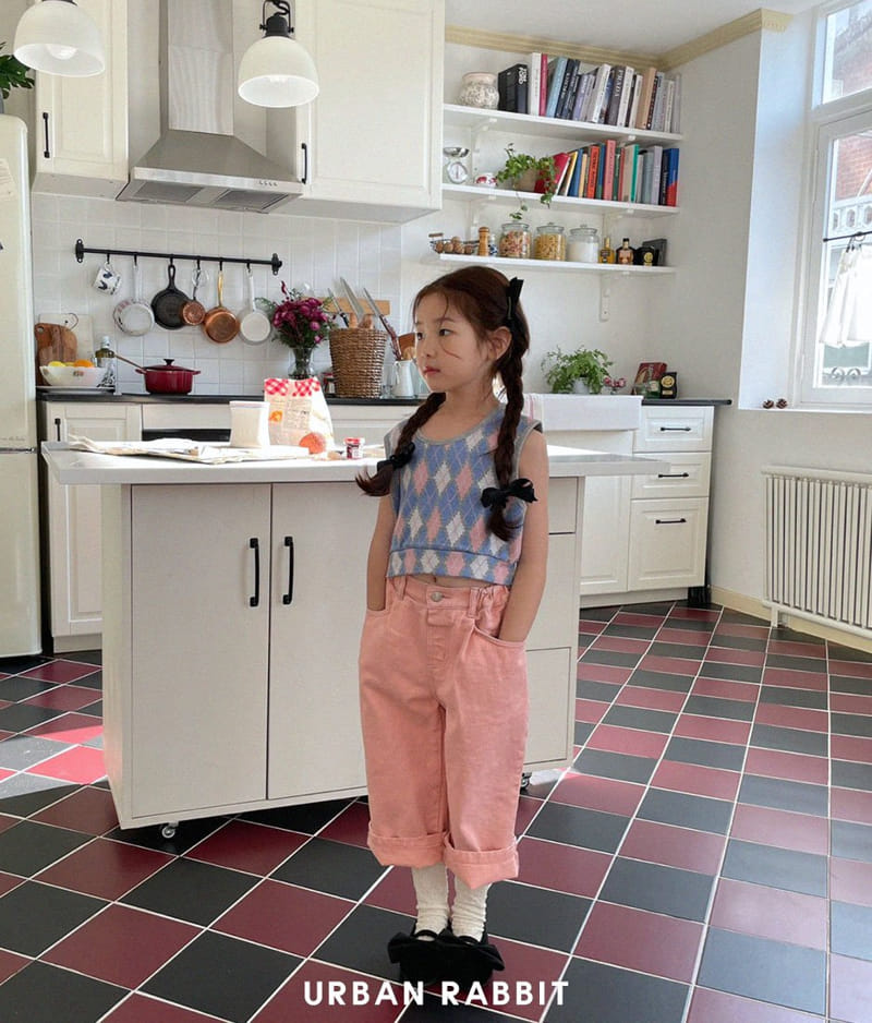 Urban Rabbit - Korean Children Fashion - #discoveringself - Arglye Vest - 4