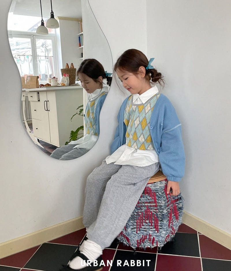 Urban Rabbit - Korean Children Fashion - #kidsshorts - Waffle Cardigan - 11
