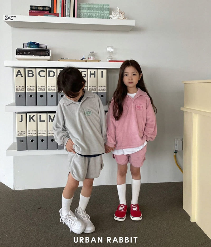 Urban Rabbit - Korean Children Fashion - #magicofchildhood - Terry Collar Tee - 2