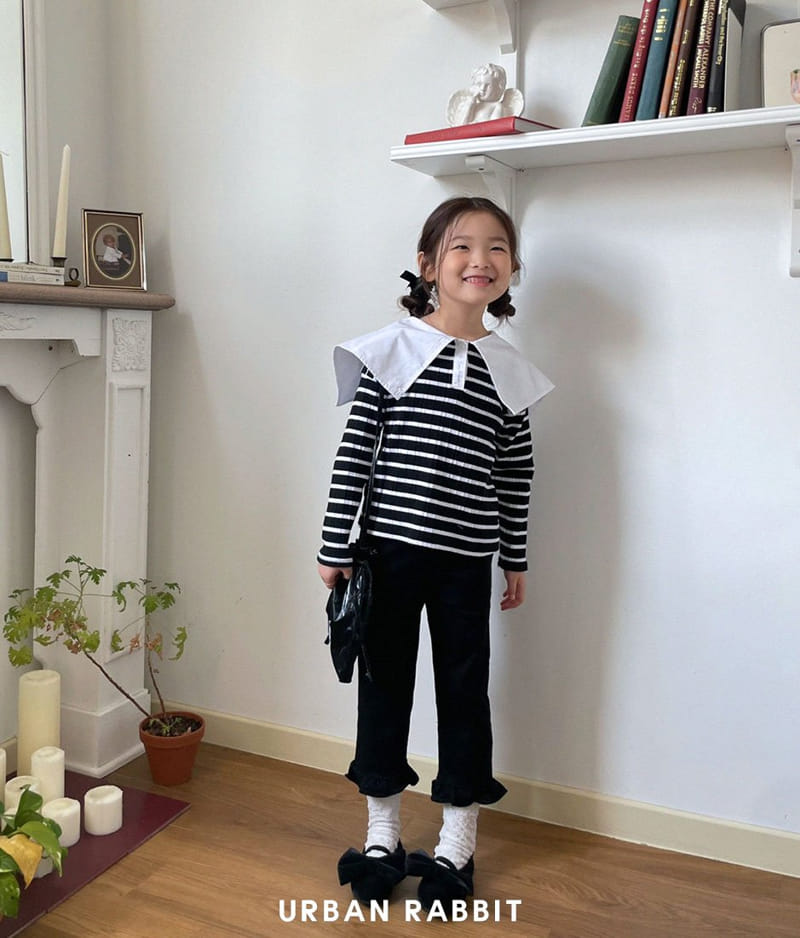 Urban Rabbit - Korean Children Fashion - #prettylittlegirls - Frill Span Pants - 6