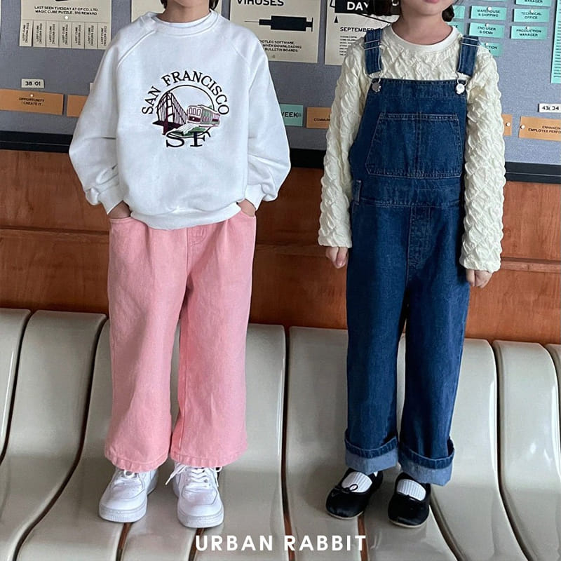 Urban Rabbit - Korean Children Fashion - #stylishchildhood - Sanfran Embrodiery SWEatshirt - 6