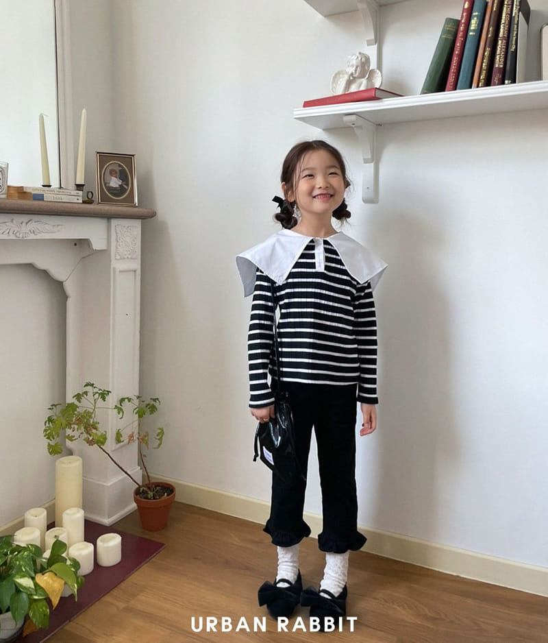 Urban Rabbit - Korean Children Fashion - #stylishchildhood - Frill Span Pants - 9