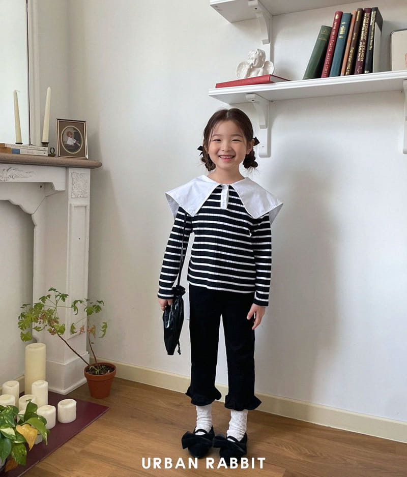 Urban Rabbit - Korean Children Fashion - #toddlerclothing - Frill Span Pants - 8