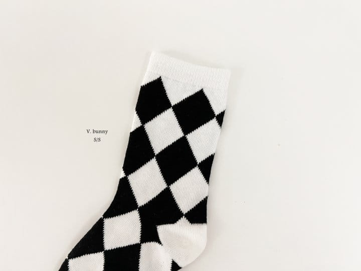 V Bunny - Korean Children Fashion - #designkidswear - Notty Socks Set - 8
