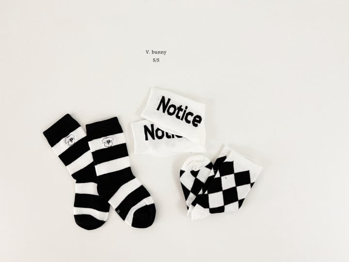 V Bunny - Korean Children Fashion - #littlefashionista - Notty Socks Set