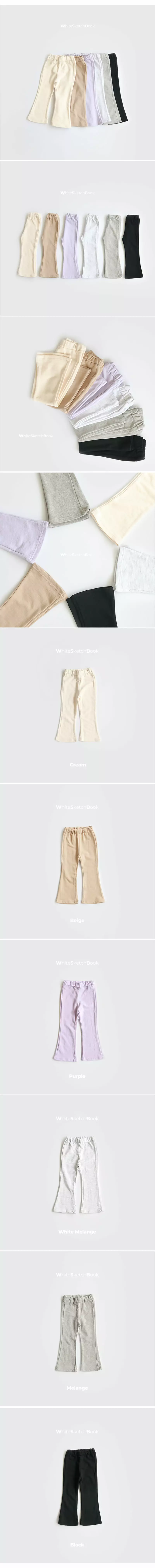 Whitesketchbook - Korean Children Fashion - #childrensboutique - Bootscut Pants - 3