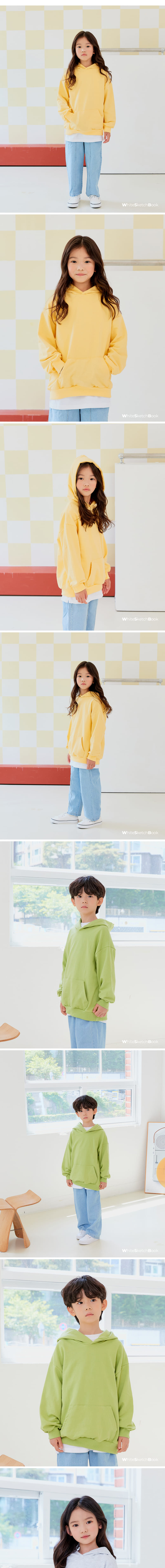 Whitesketchbook - Korean Children Fashion - #designkidswear - Basic Hoody - 2