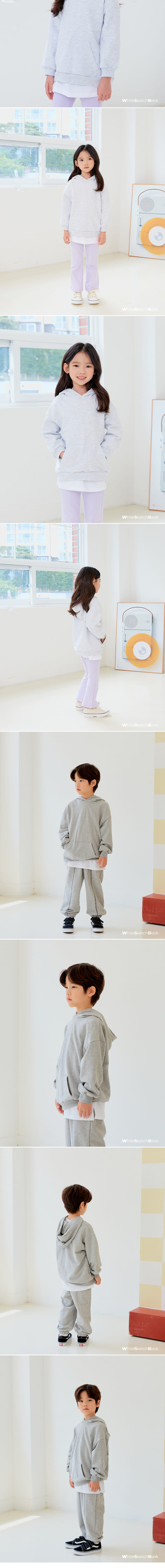 Whitesketchbook - Korean Children Fashion - #discoveringself - Basic Hoody - 3