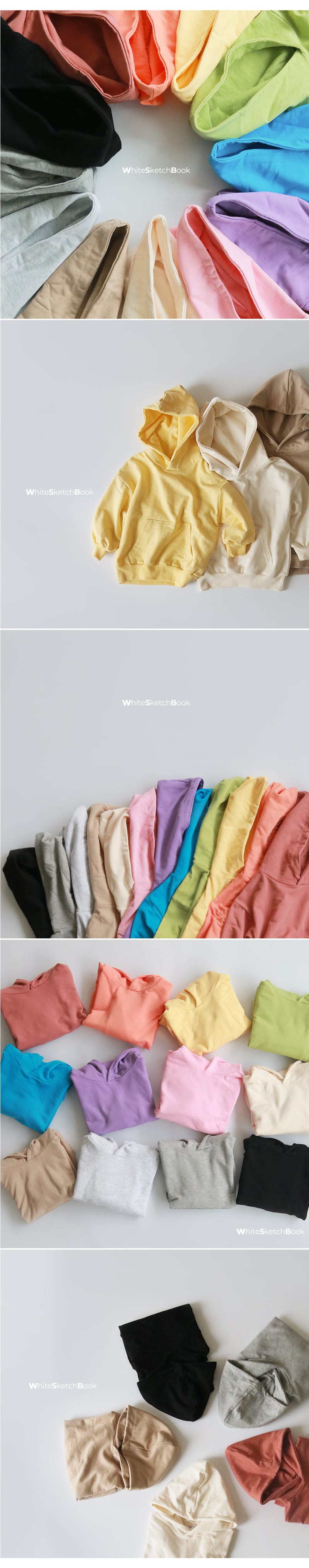 Whitesketchbook - Korean Children Fashion - #discoveringself - Basic Hoody - 4