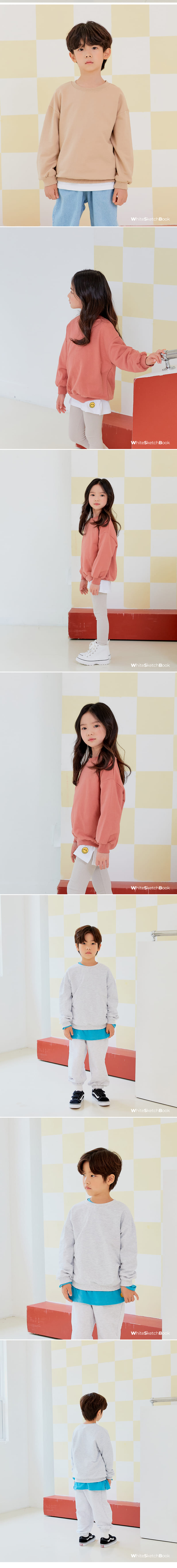 Whitesketchbook - Korean Children Fashion - #fashionkids - New Basic Sweatshirt - 3