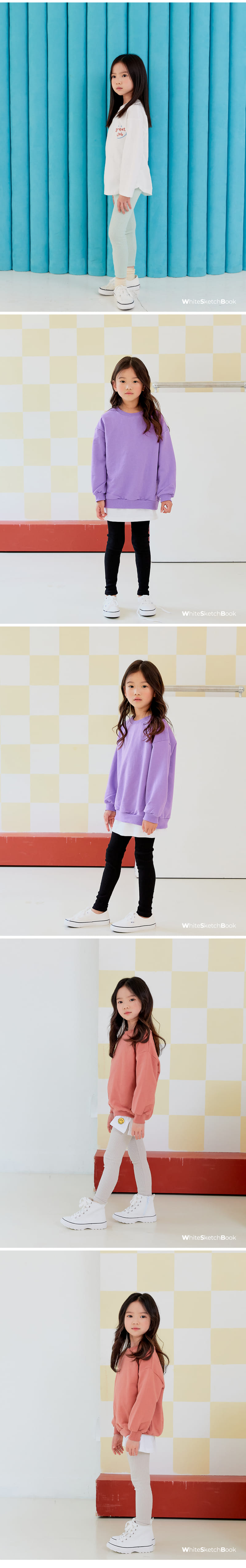 Whitesketchbook - Korean Children Fashion - #magicofchildhood - Rib Leggings - 3